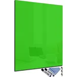 Glasdekor Magnetická skleněná tabule 30x40cm Barva: Jasně zelená RAL6018, Rozměr V/Š: 30x40cm