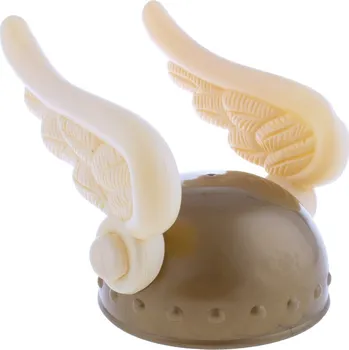 Karnevalový doplněk Helma s křídly Asterix