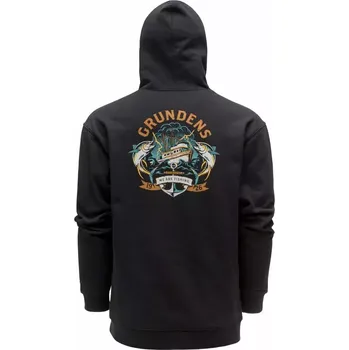 Pánská mikina Displacement DWR Hoodie Tuna Tattoo Black L