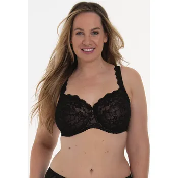 Podprsenka Bobette podprsenka s kosticí Full Cup 5289 black - RosaFaia 001 black 95G