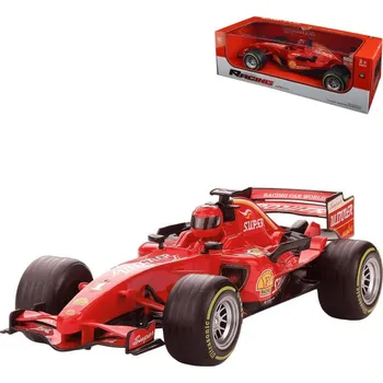 autodráha Auto závodní formule červená na setrvačník na baterie Zvuk