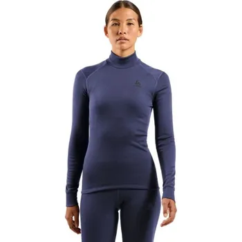 Odlo BL TOP želvovinové spodní prádlo s dlouhým rukávem l/s ACTIVE WARM velikost M Blue NEUPLATŇUJE SE