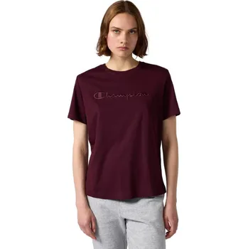 Pánské polobotky Champion dámské tričko SS Tee bordó 118382 RS522 Tričko XL