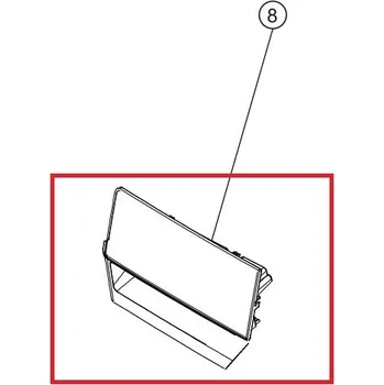 70068581 - Víko násypky pro pračku Candy