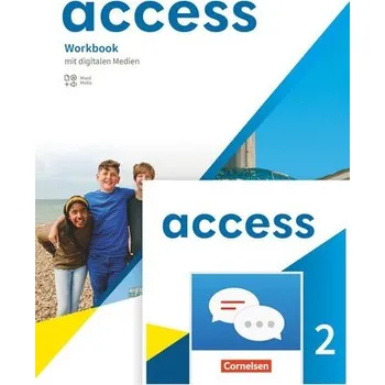 Kniha Access Band 2: 6. Schuljahr. Workbook mit digitalen Medien - plus Zugangscode zu interaktivem Kompetenztraining in ChatClass - Curran, Peadar