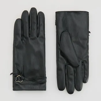 Čepice Reserved - Rukavice s dekorativní aplikací - černý - 515FE-99X - 515FE-99X-M