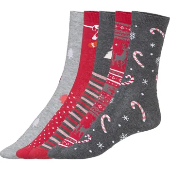 Dámské ponožky Dámské vánoční Ponožky Esmara Ponožky 39-42