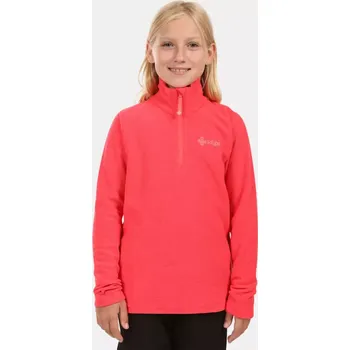 Chlapecká mikina Dětská fleece mikina KILPI ALMERI-J ZJ0204KI RŮŽOVÁ 110