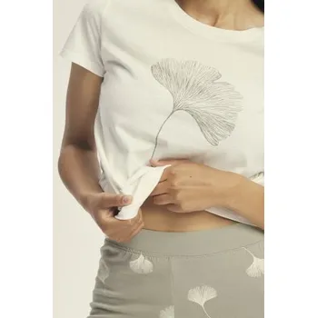 Dámské pyžamo Dámské pyžamo Esotiq Cervia Krémová S