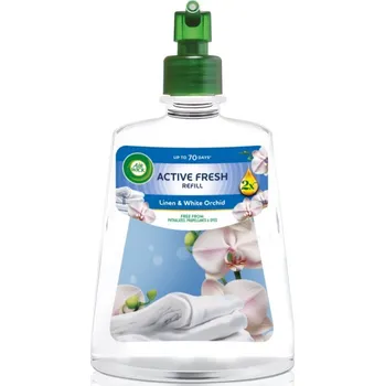 Osvěžovač vzduchu Air Wick Active Fresh Linen & White Orchid osvěžovač vzduchu – náhradní náplň 228 ml