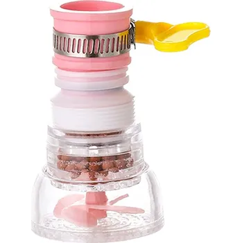 Vodní filtr otočný 360° na kohoutek | Kuchyňské potřeby - BÍLÝ