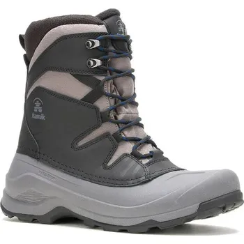 Pánská zimní obuv Pánské sněhule Kamik Iceland Velikost bot (EU): 44 / Barva: černá/šedá