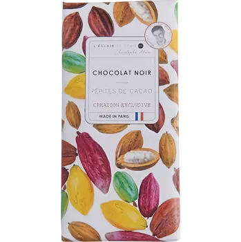 Čokoláda L'Eclair De Génie Hořká čokoláda s kakaovými boby a solí 90g