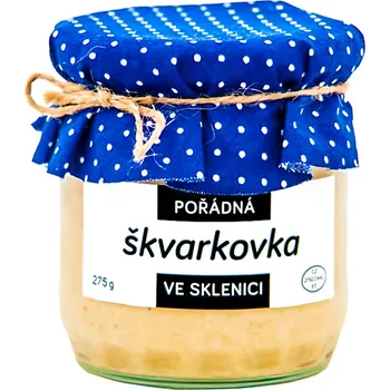 Pořádně ve sklenici Škvarkovka 275g