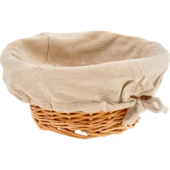 Svíčka Metro Professional Košík natur s béžovou výplní