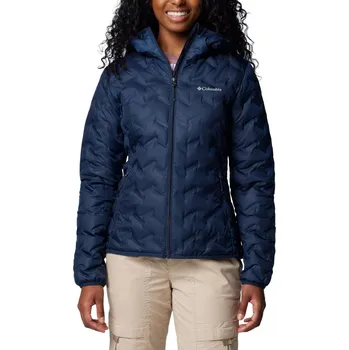 Tmavě modrá dámská sportovní bunda Columbia Delta Ridge II Down Hooded Jacket 2088253464 Velikost: M