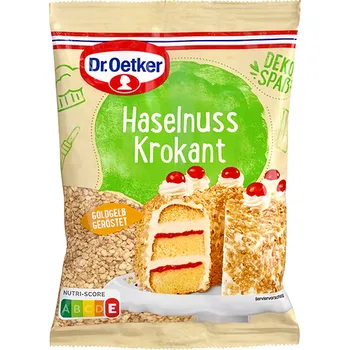 Přisada na vaření a pečení Dr. Oetker Lískooříškový krokant 100g