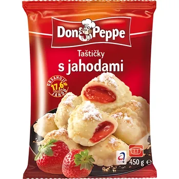 Don Peppe Taštičky s jahodami 450g