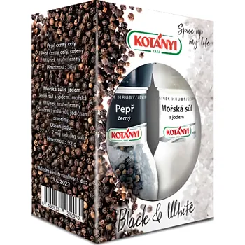 Koření Kotányi Duopack Mlýnky sůl a pepř
