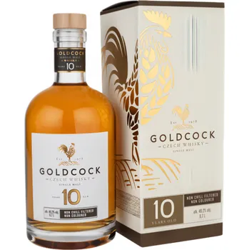 Whisky Gold Cock 10 yo 49,2 % 700ml