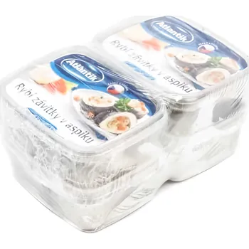 Atlantik Sleďové závitky v aspiku 4 x 200g 800g