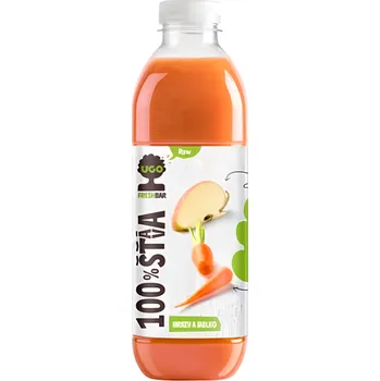 UGO 100% šťáva Mrkev/jablko 750ml