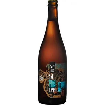 Pivo Zlatá Kráva Tractor IP 14° pivo 700ml