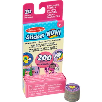 samolepka Spin Master Melissa & Doug Sticker Wow Náplně samolepek - oblíbené předměty
