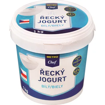 Metro Chef Jogurt řecký bílý 0 % tuku 1kg