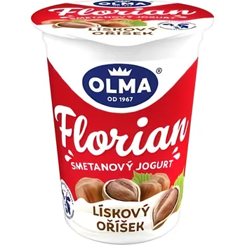 Olma Florian Smetanový jogurt lískový oříšek 150g