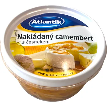 Atlantik Nakládaný camembert s česnekem 2x200g 400g