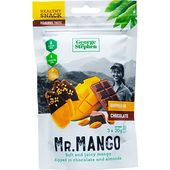 George and Stephen Mr. Mango polévané čokoládou, 3x20g 60g
