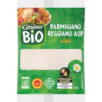 Casino BIO BIO Strouhaný sýr Parmigiano 50g