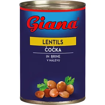 Luštěnina Giana Čočka ve slaném nálevu 400g