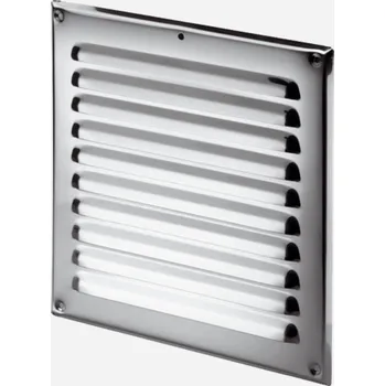 Větrací mřížka Den Braven Mřížka větrací KOV se síťovinou, 300 mm x 300 mm, nerez