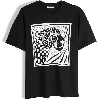 Dámské tričko GATE Bavlněné tričko s potiskem 38 225-1649/89