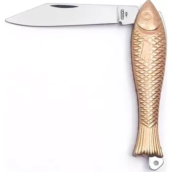 Outdoorové vybavení Nůž Rybička Mikov 130-NZn-1/ZL (Legendární kapesní zavírací nůž Rybička z uhlíkové oceli, který by neměl chybět ve výbavě žádného kluka. Nůž rybička je vyroben v České Republice)