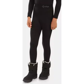 Chlapecké kalhoty Chlapecké termo kalhoty KILPI NIEL-JB ZJ0504KI ČERNÁ 4