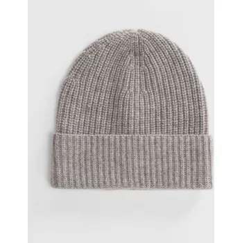 Čepice Šedá Dámská Kašmírová čepice William Sharp A12pl19-lg