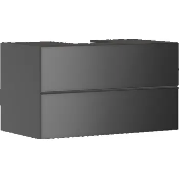 Koupelnový nábytek Skříňka pod umyvadlo pod desku Hansgrohe Xevolos E 98x55,5x55 cm břidlicová matná šedá mat 54192770