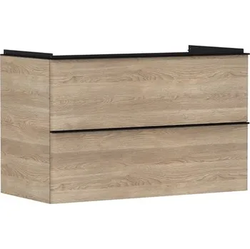 Koupelnový nábytek Skříňka pod umyvadlo bez umyvadla Hansgrohe Xelu Q 98x62,5x47,5 cm přírodní dub 54033670