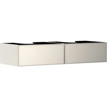 Koupelnový nábytek Skříňka pod umyvadlo pod desku Hansgrohe Xevolos E 137,5x27,5x55 cm písková matná béžová 54317790