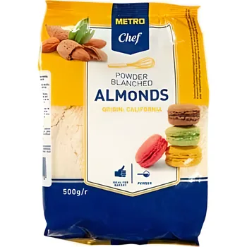 Metro Chef Mandle blanšírované mleté 500g