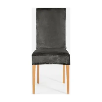 Potah na židli Potah na židli tmavě šedý SENTO 48x48x58