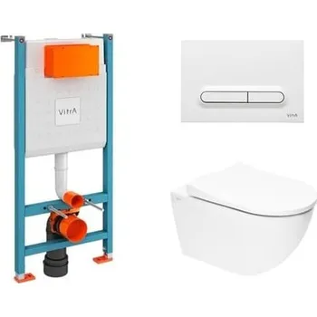 WC sada Závěsný wc set do lehkých stěn / předstěnová Vitra S60 SIKOVSW3