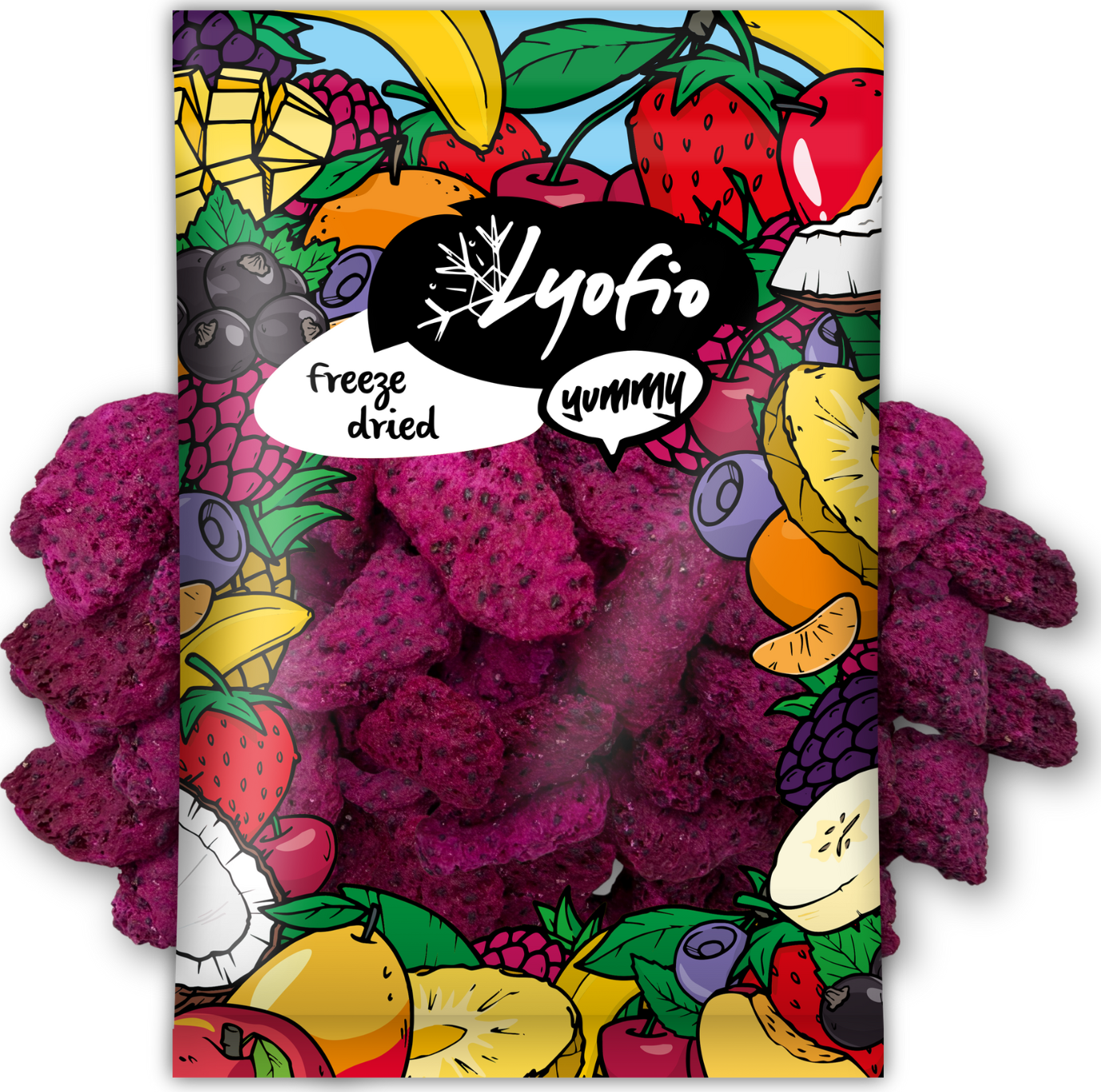 Lyofio.cz - Mrazem sušené dračí ovoce 100 g