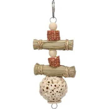 Hračka pro psa Hračka pták přírodní Aba Flamingo 8x5x25cm