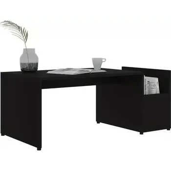 Konferenční stolek Konferenční stolek, dřevo, černá, EDRIA