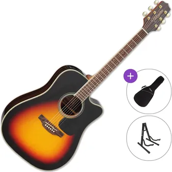 Elektroakustická kytara Takamine GD51CE SET Brown Sunburst Elektroakustická kytara Dreadnought
