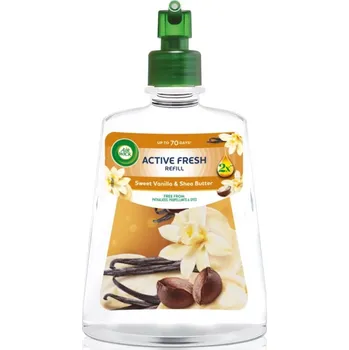 Osvěžovač vzduchu Air Wick Active Fresh Sweet Vanilla & Shea Butter osvěžovač vzduchu – náhradní náplň 228 ml